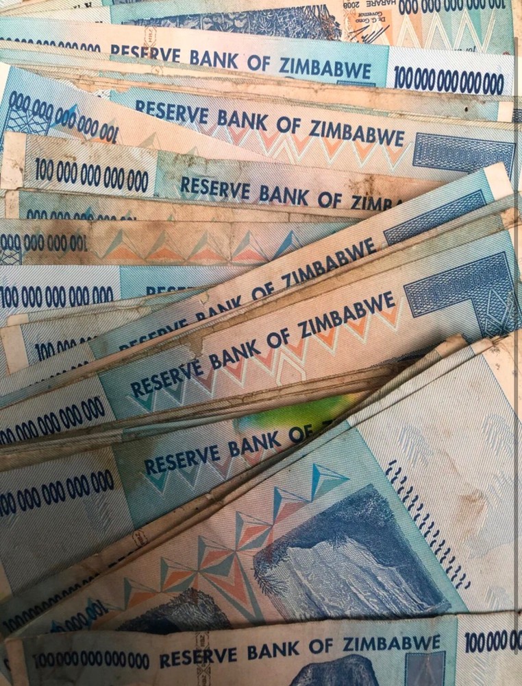 🔥 AUTHENTIC ZIMBABWE 100 TRILLION DOLLAR CURRENCY, SERIES AA/2008 C 🔥