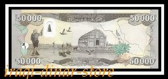 500,000 Vietnam Vietnamese Dong + 50,000 Iraqi Dinar Unc. Banknote Currency Iraq