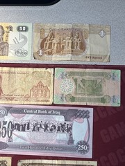 Lot Of 10 Middle East Banknotes From 6 Countries No Syria Or Iran