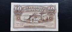 Lebanon 10 Piastres, 1942, (P-35)