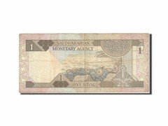 [#264089] Banknote, Saudi Arabia, 1 Riyal, 1983-1984, 1984, KM:21d, VF(20-25)