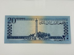 Afghanistan 20 Afghanis 1961 UNC Banknote Foreign Currency Collectible Money