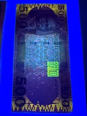 NEW Authentic South Sudan 500 Pounds, 2024 UNC GEM Pristine, Running Prefix BY
