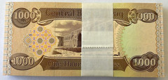 100,000 NEW IRAQI DINAR – 100 x 1,000 IQD Banknotes – Authentic IRAQ Money