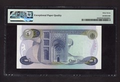 Iraq- One Dinar ND(1973) P63b Uncirculated Graded 67