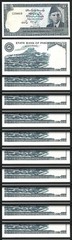 PAKISTAN 10 RUPEES P-R6 1970 1978 x 100 Pcs Lot BUNDLE + OMAN PMG67 UNC NOTE