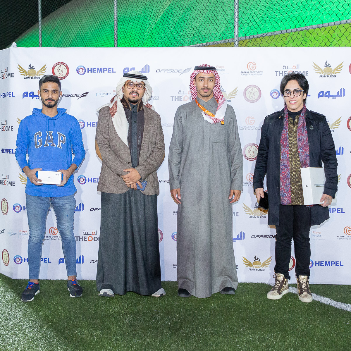 الفائزين في مسابقة البوابة الدولية الرياضية للرسم