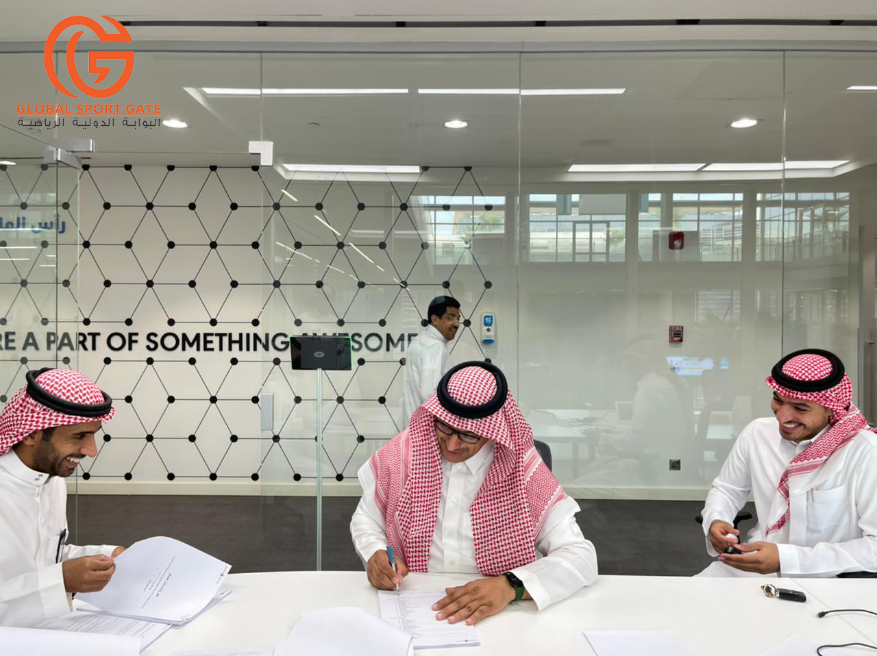 GSG contract signing with SPL – Madinah Project