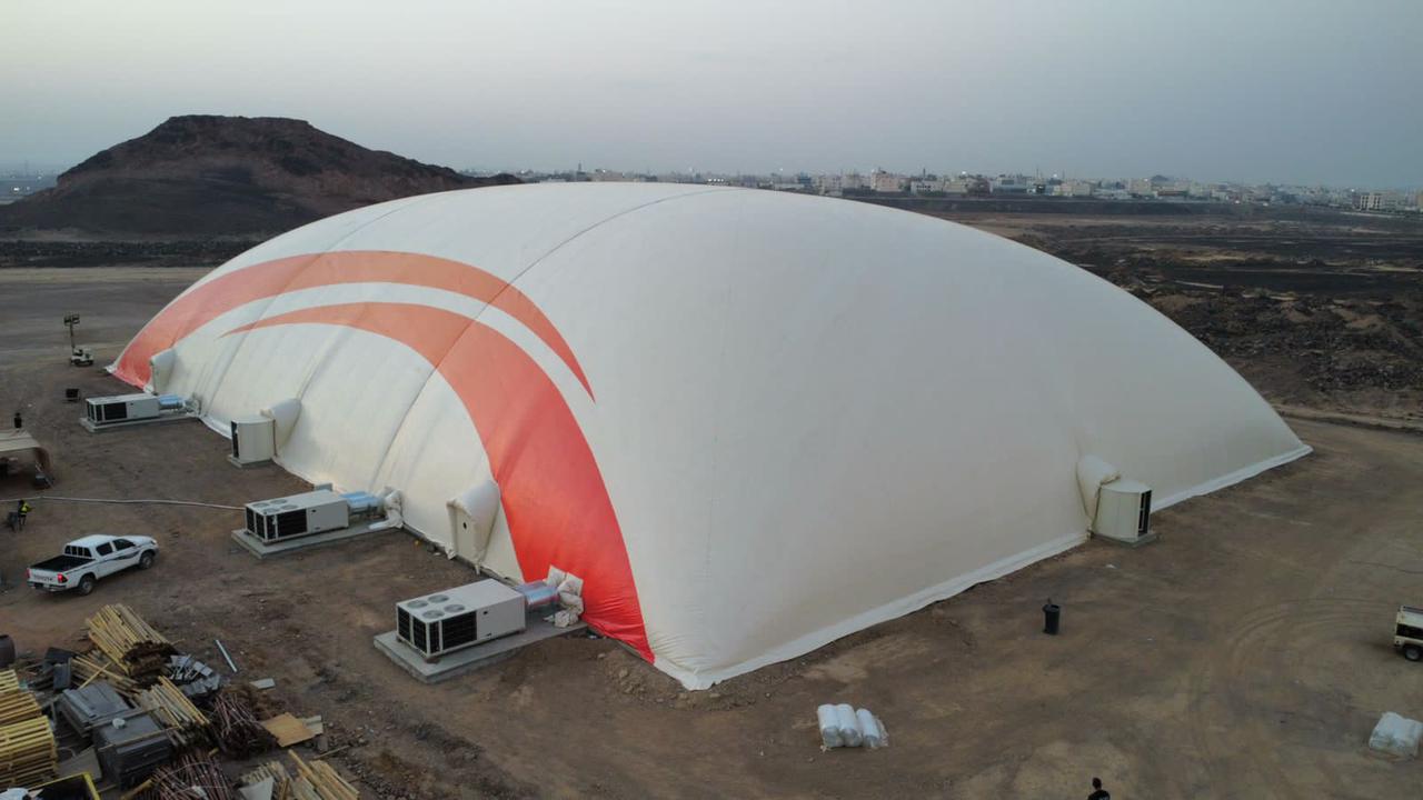 3,750 sqm Air Dome Project in Medina